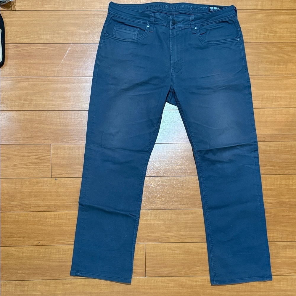 Buffalo David Bitton Men's Dark Blue Straight Jeans